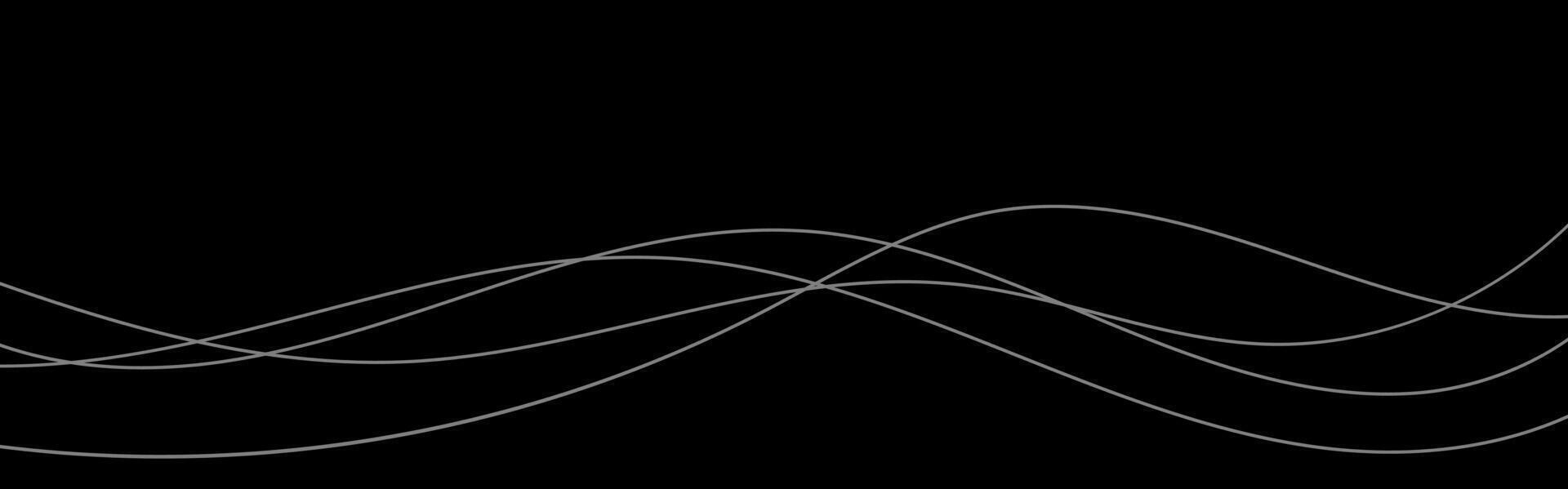 Elegant Wavy Background - Graphic for Print and Web vector