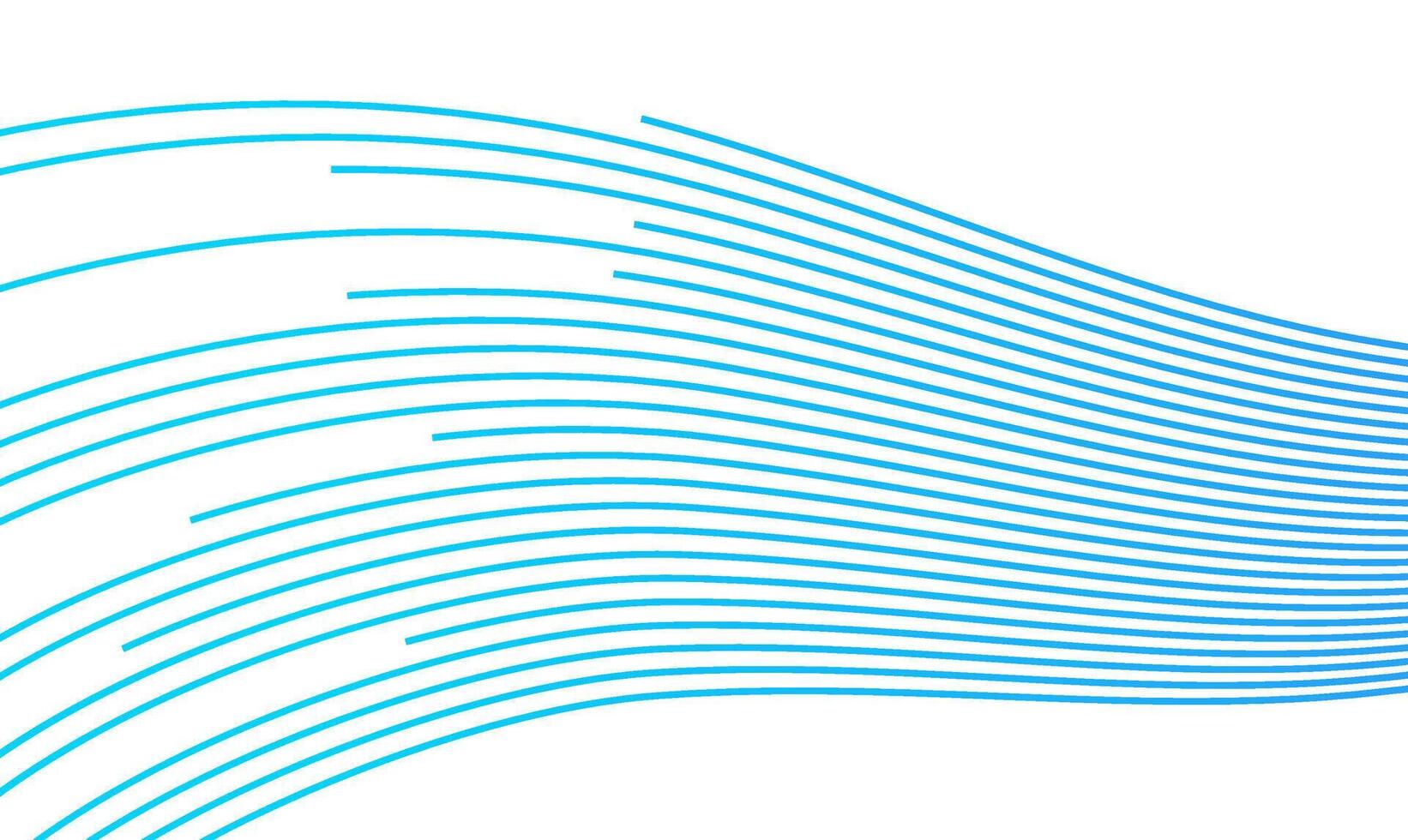 Modern Blue Line Wave Design Background for Marketing vector