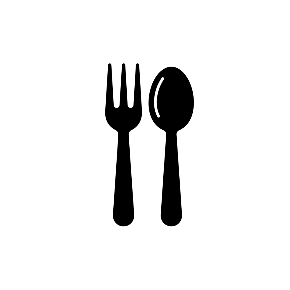 Fork and Spoon Utensils png