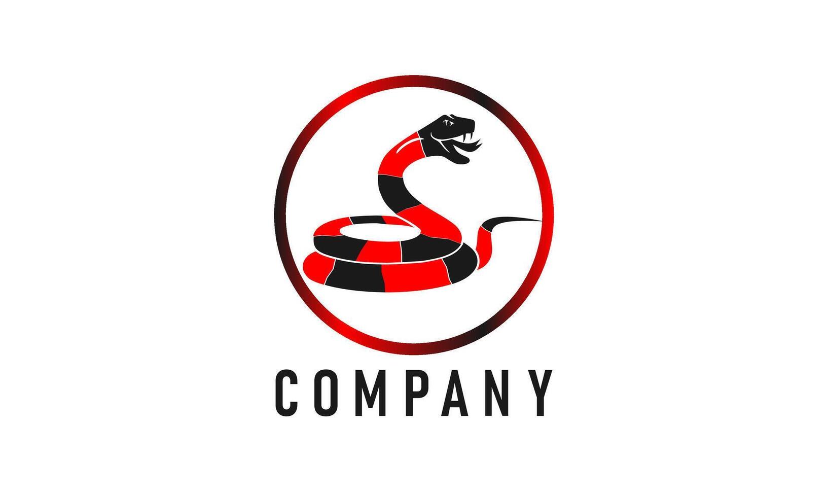 Creative Snake Logo Design Template vector