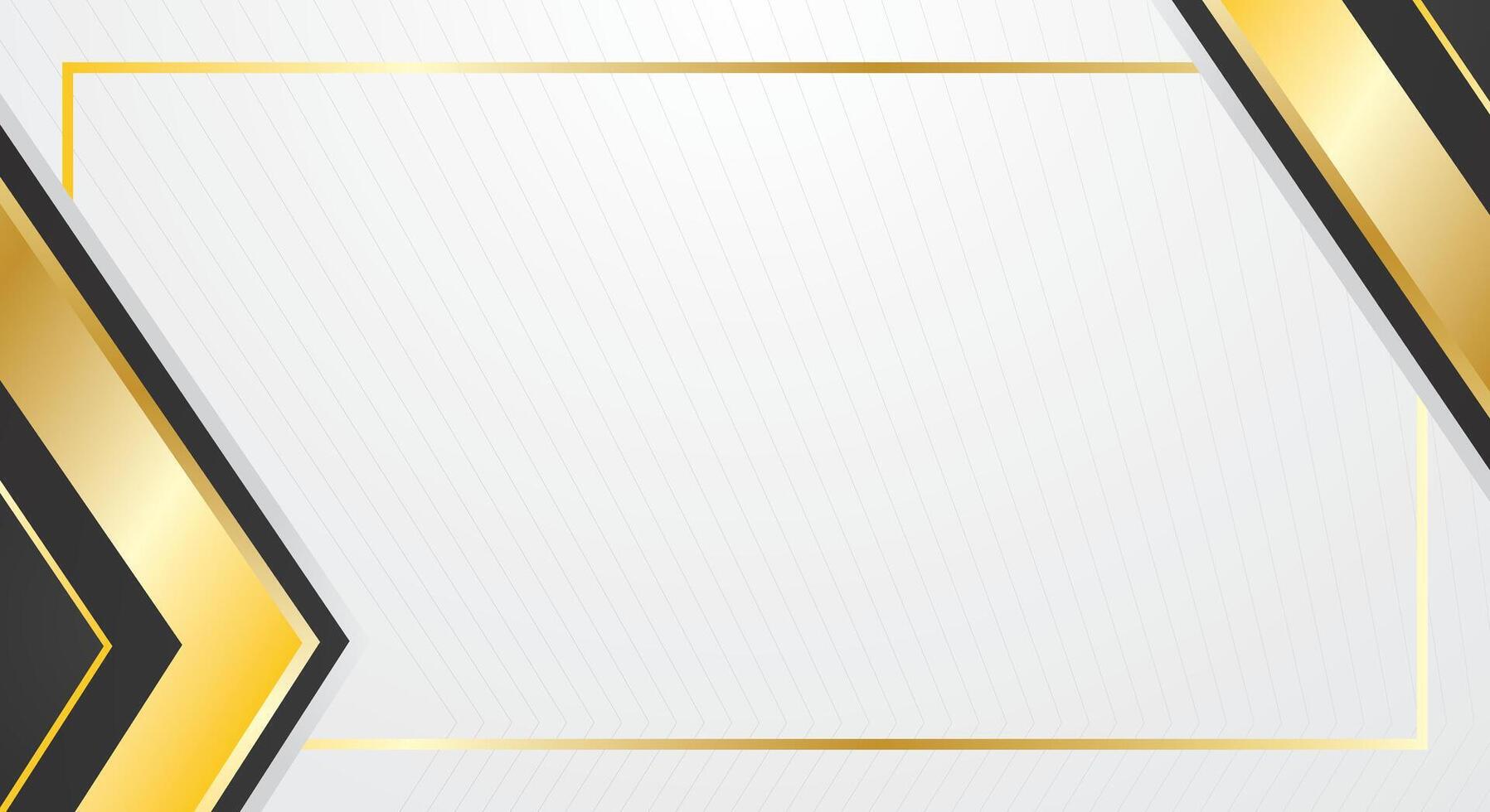 Luxury black gold abstract on white background for certificate design vector
