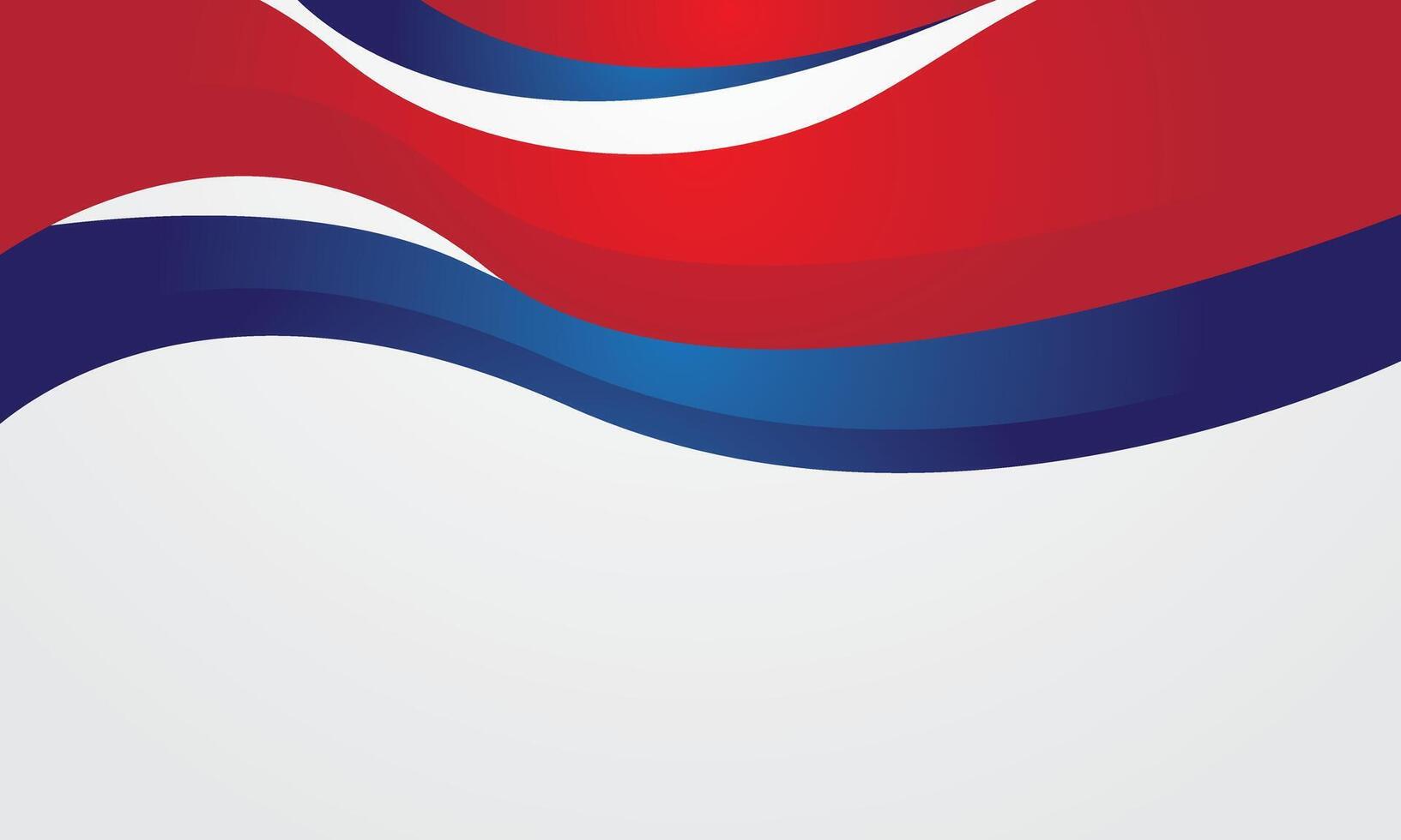 Modern blue red gradient wavy on white background vector