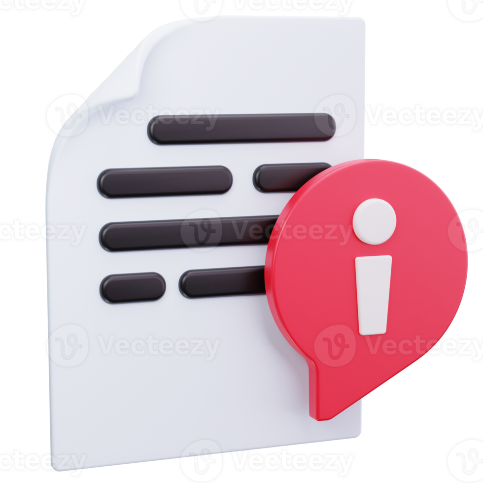3D Icon File Content Details png