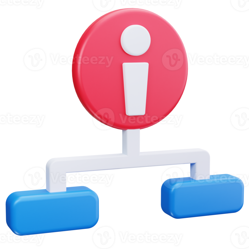 3D Icon Network System Data png