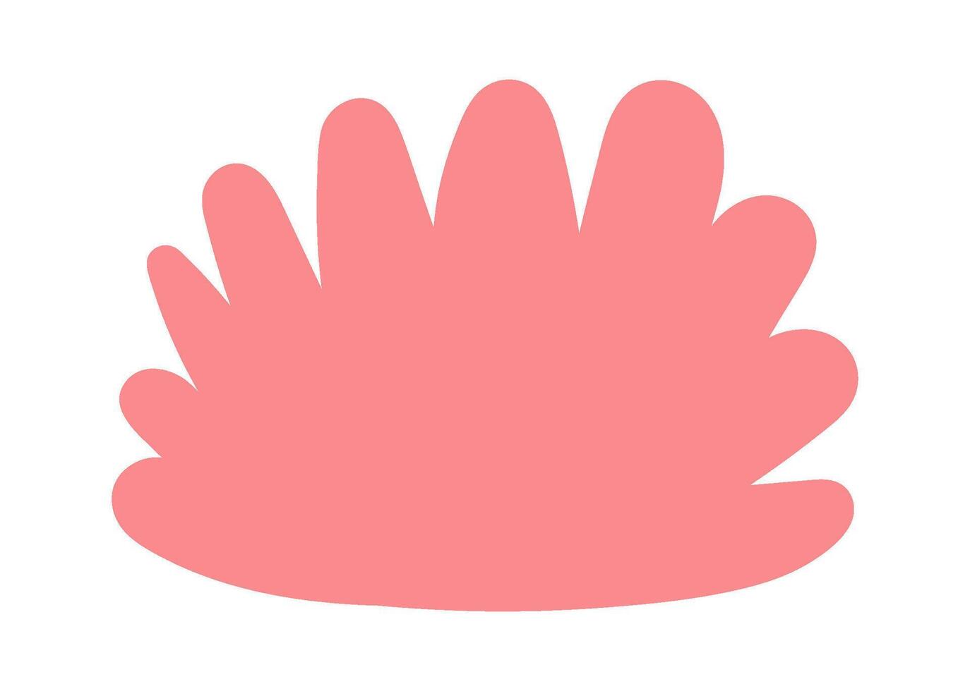 Cactus flower flat icon Houseplant for terrarium vector