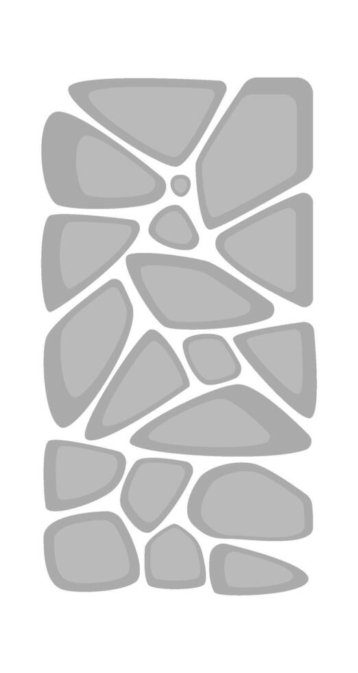 Paving path flat icon Architectural and landscape elements Flat Illustration Icon vector