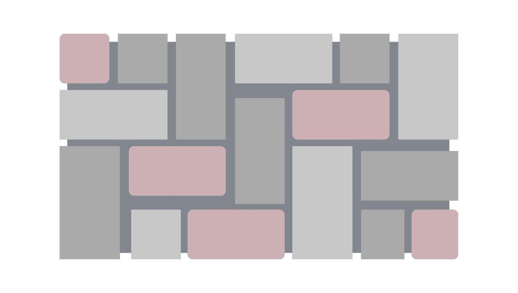Paving path flat icon Architectural and landscape elements Flat Illustration Hand Drawn Icon vector