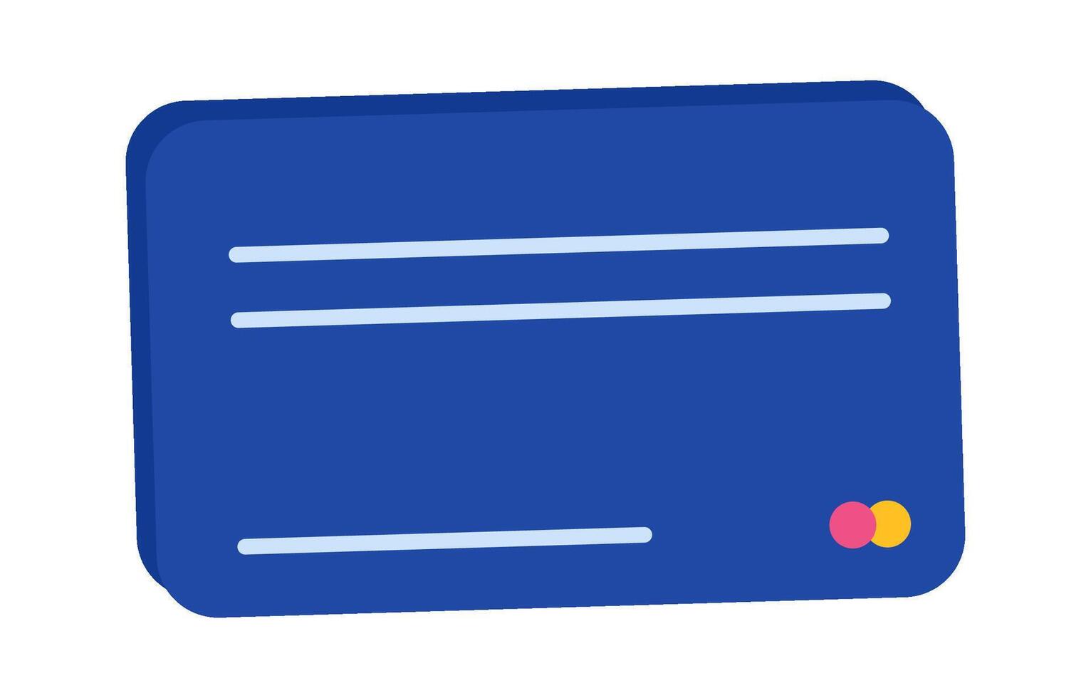 Credit card flat icon Payment terminal Digital device vector