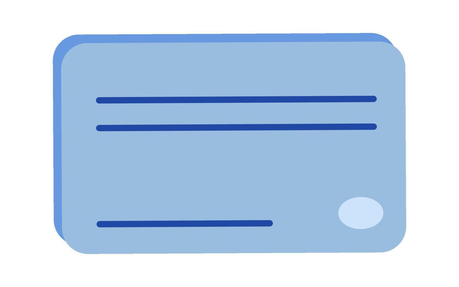 Credit card flat icon Payment terminal Digital device Illustration vector