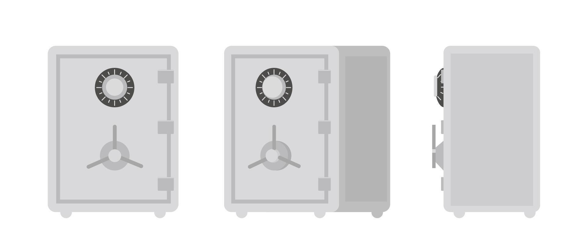 Three angles of a secure safe vector