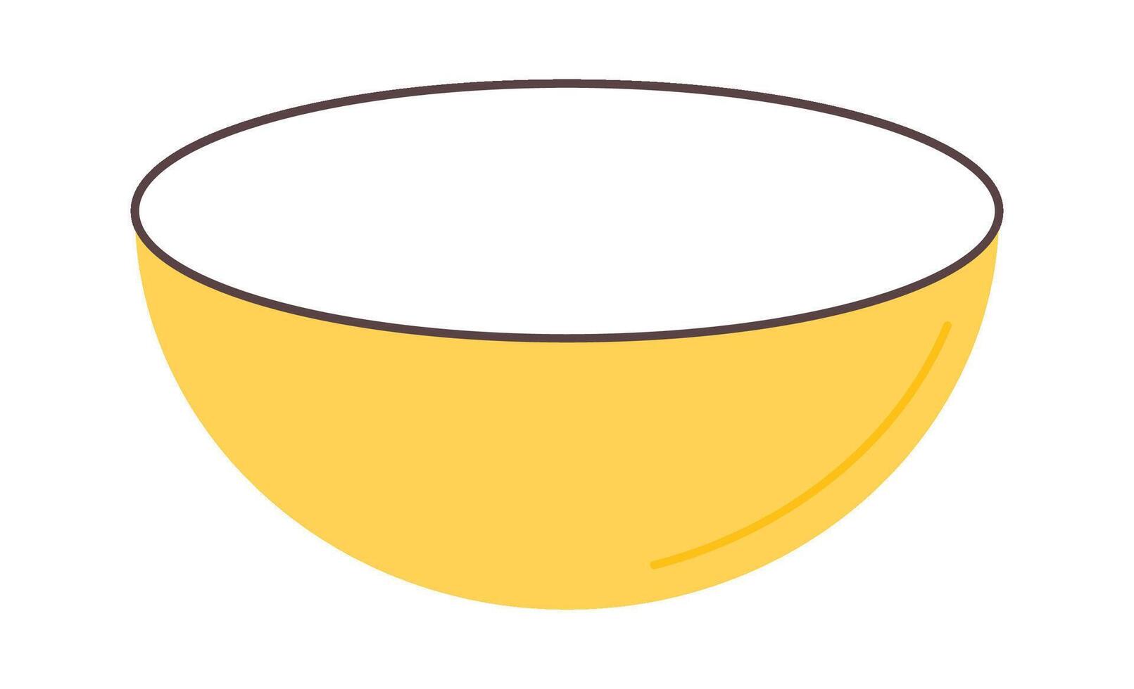 Special dishware for asian food flat icon Kitchen utensil vector