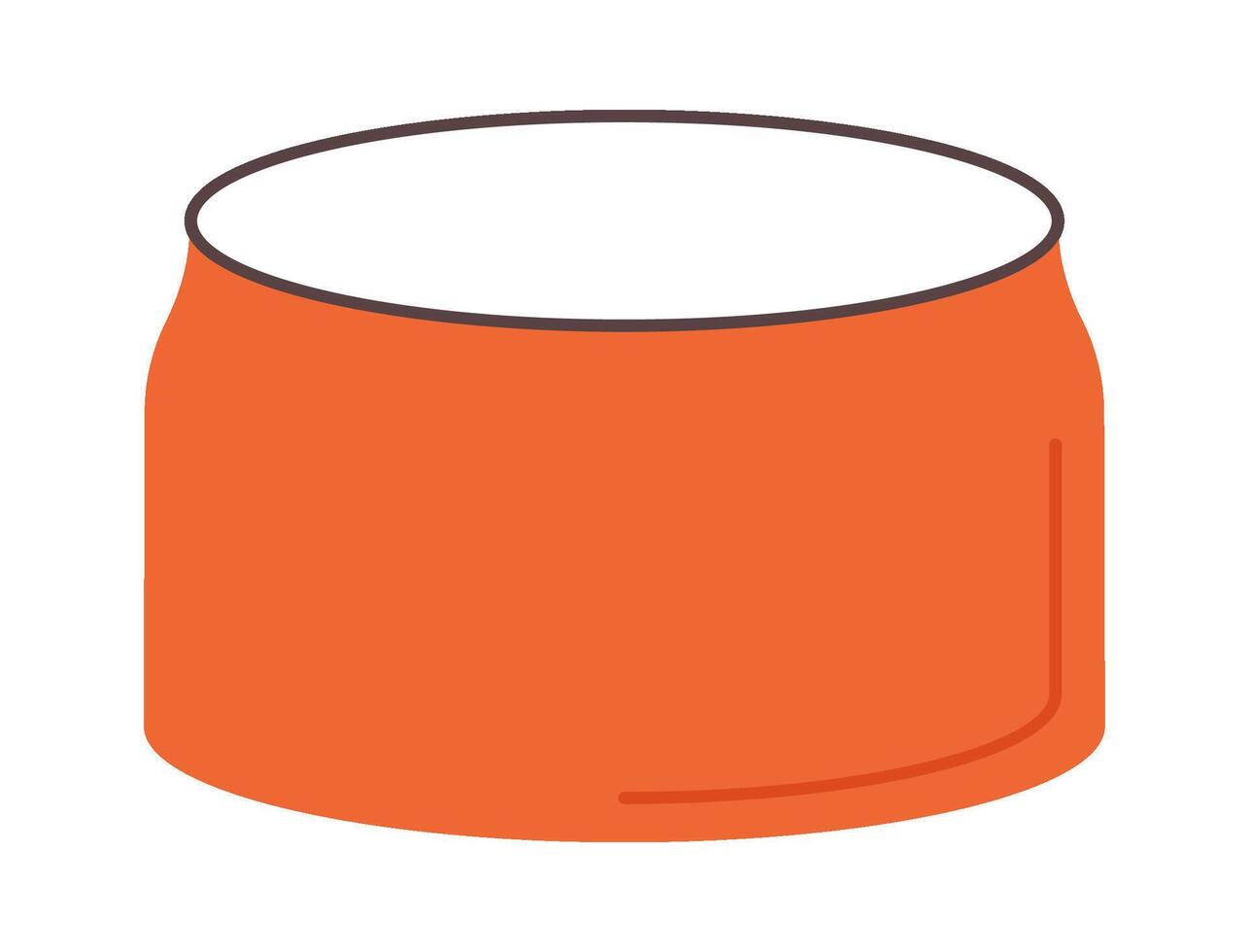 Special dishware for asian food flat icon Kitchen utensil Flat Illustration Hand Drawn Icon vector