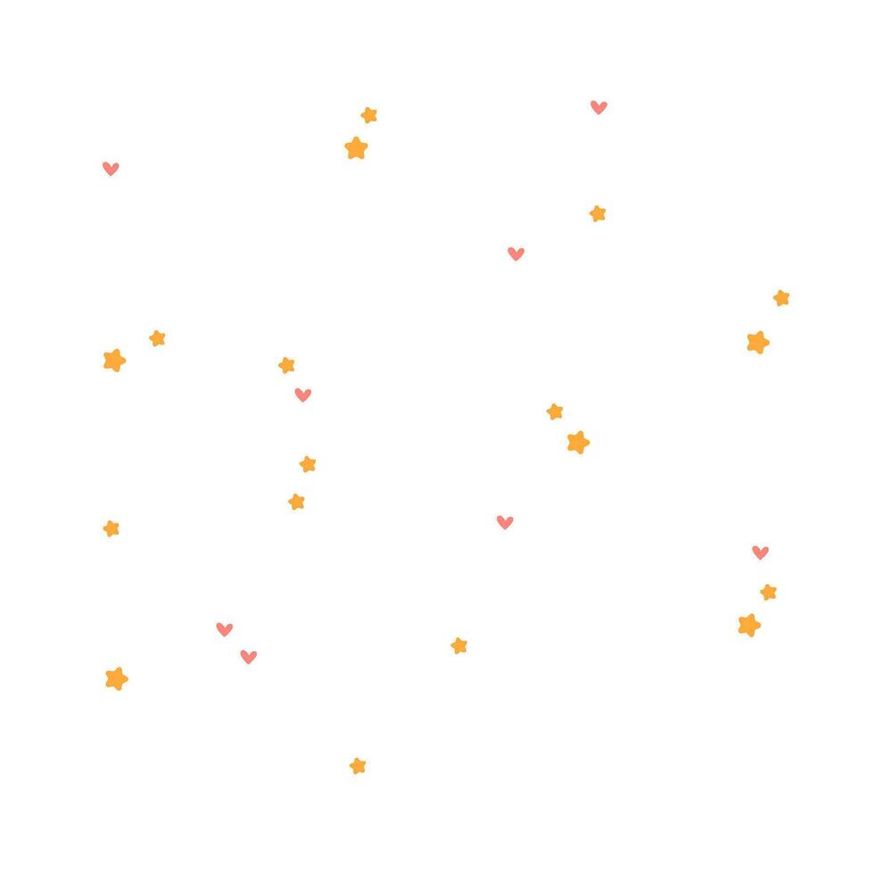 Abstract stars shape design element for sleeping mask vector