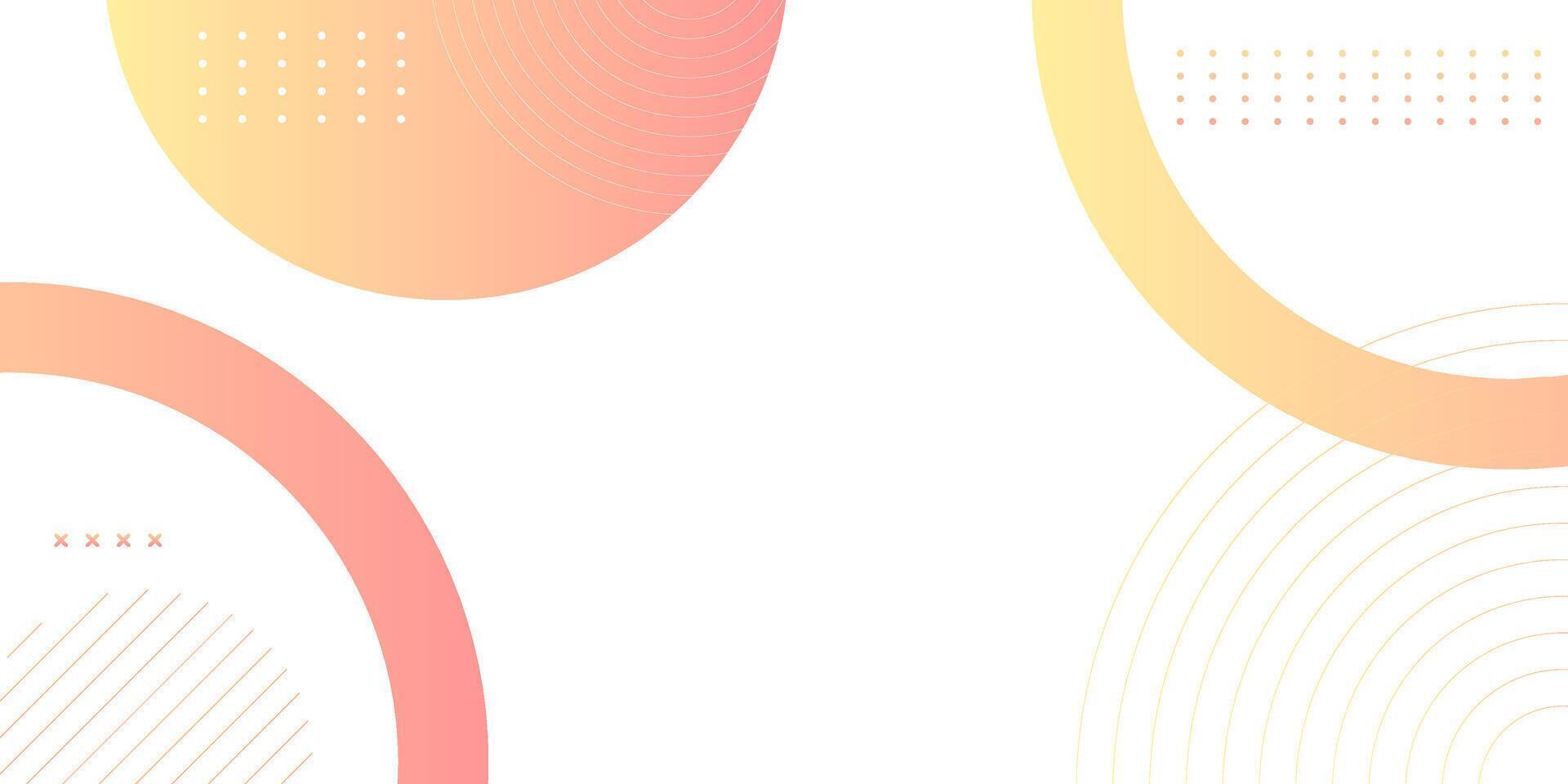 Soft pastel background with orange and peach circle gradients. Ideal for minimalist branding, product packaging, and clean print designs. vector