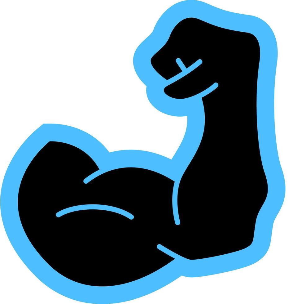 Barbell Power Symbol vector