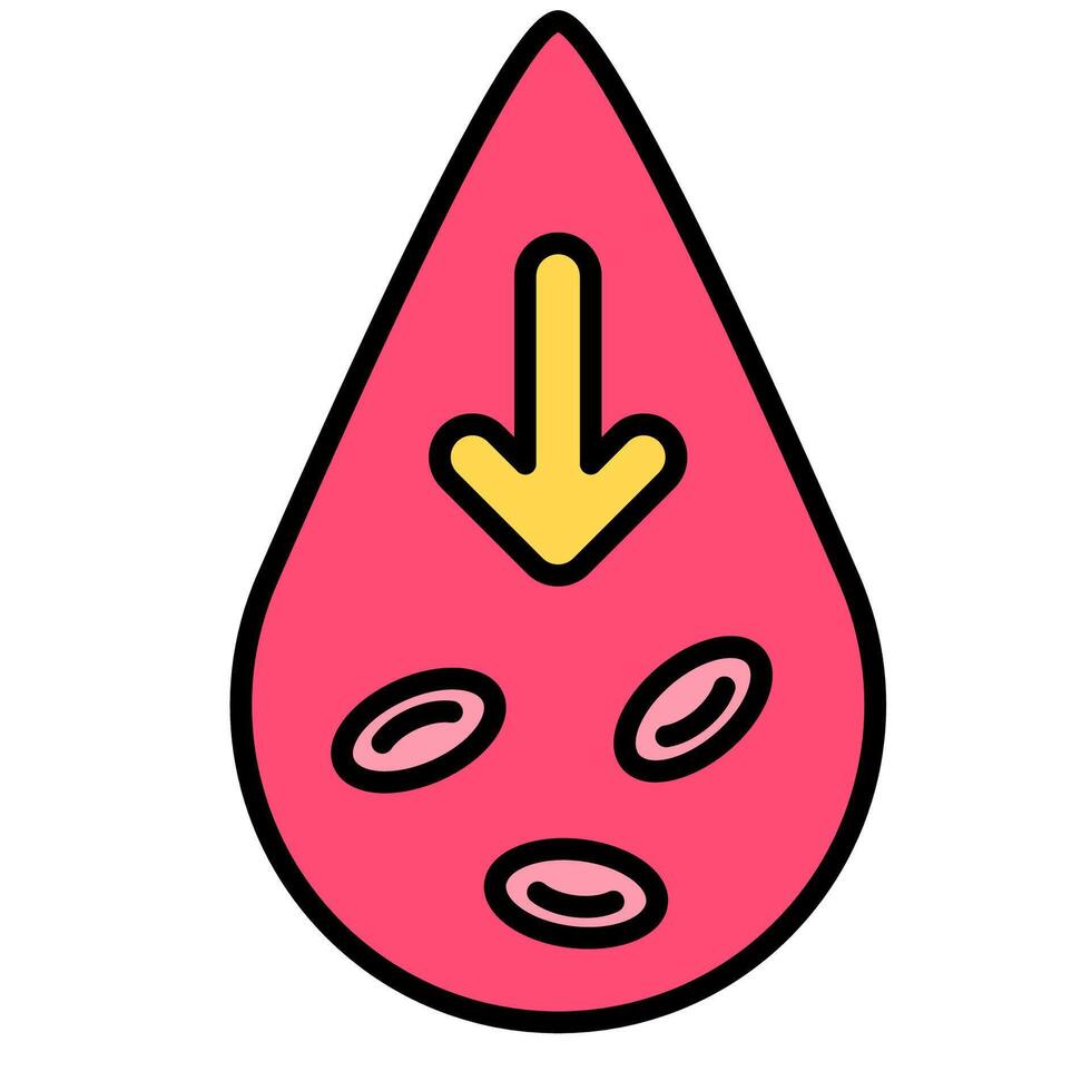 Anemia Symptom Tracker vector