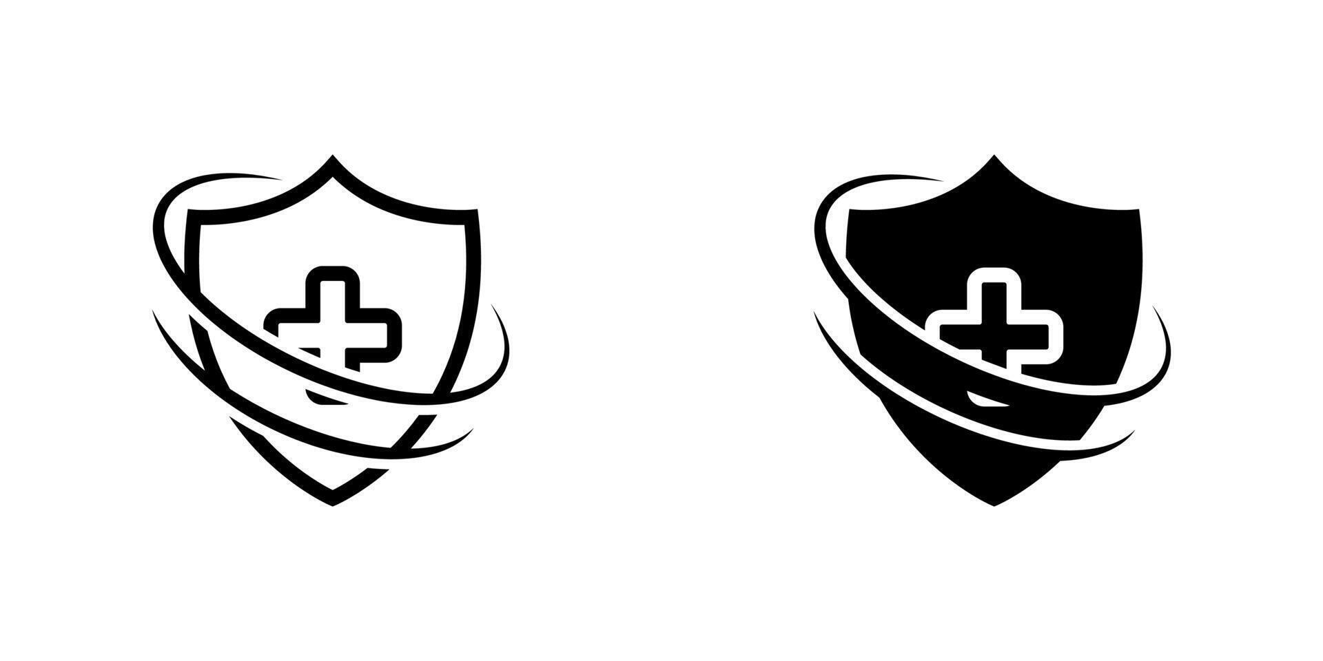 Immune icon set. Strengthens immune system symbol. The immune system is protected. illustration. vector
