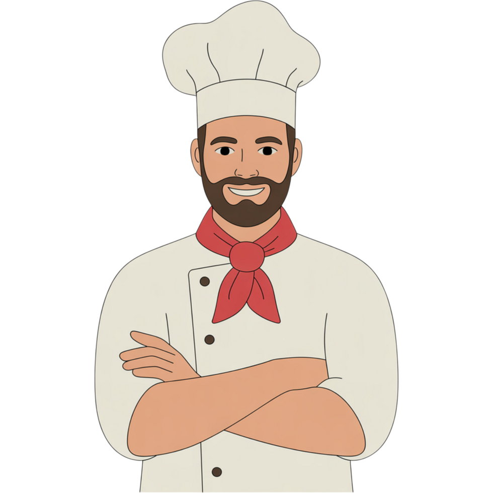 Professional Chef Smiling png