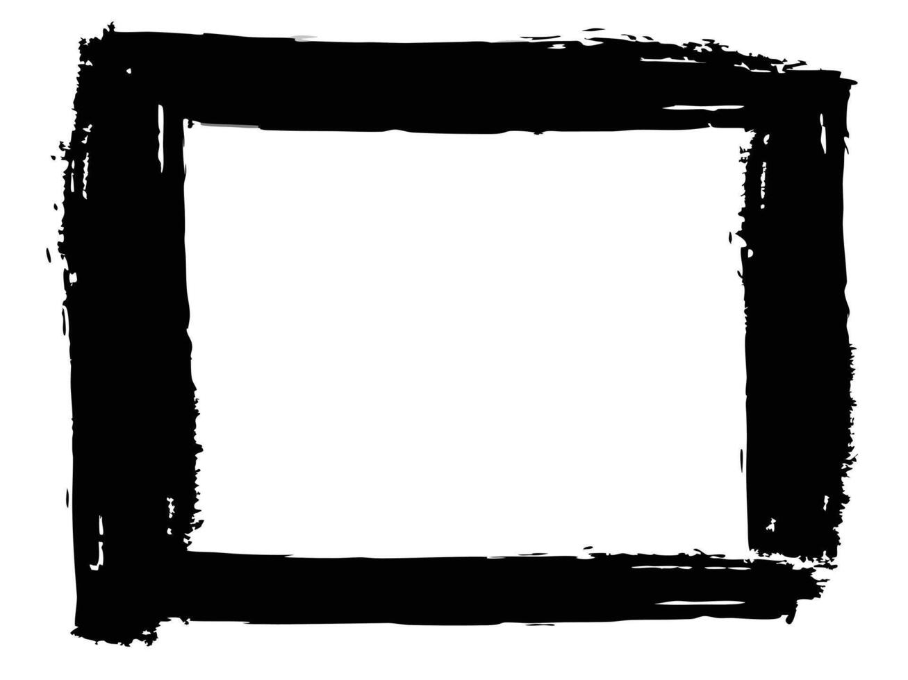 Vintage Grunge Frame Design with Ornate Border and Old Paper Texture vector
