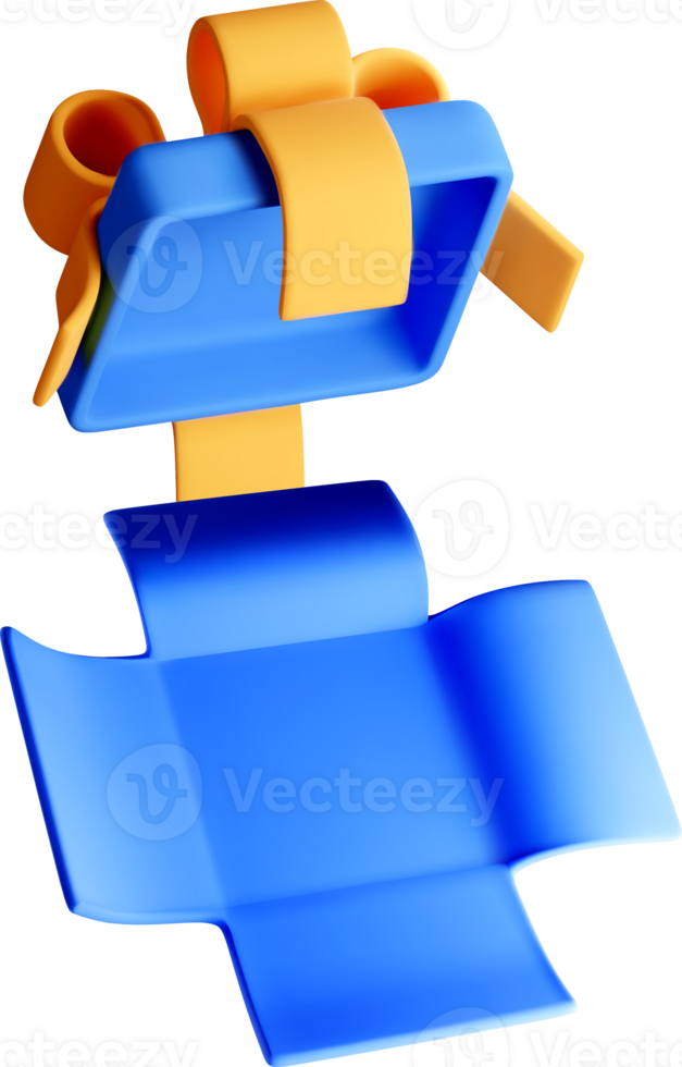 Colorful 3D Design of a Modern Clip Holder png