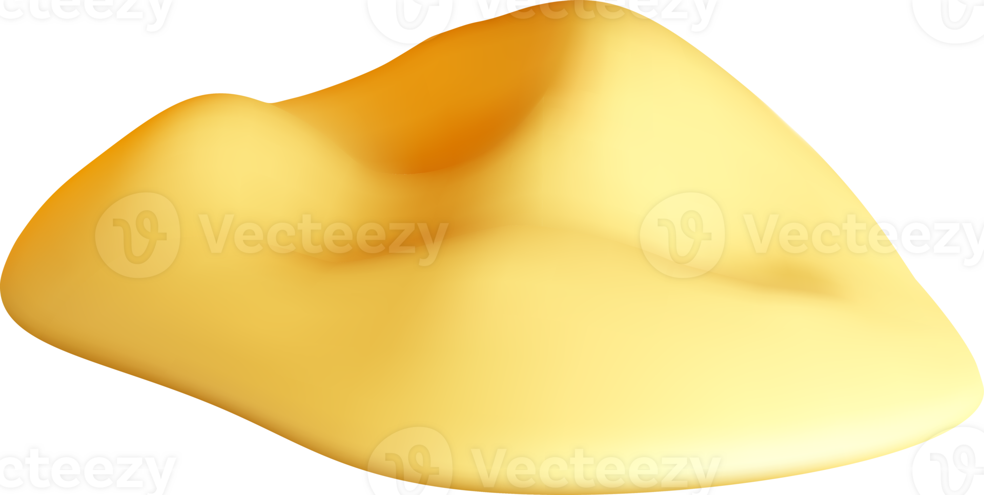 Realistic 3D Render of Melted Cheese Texture png