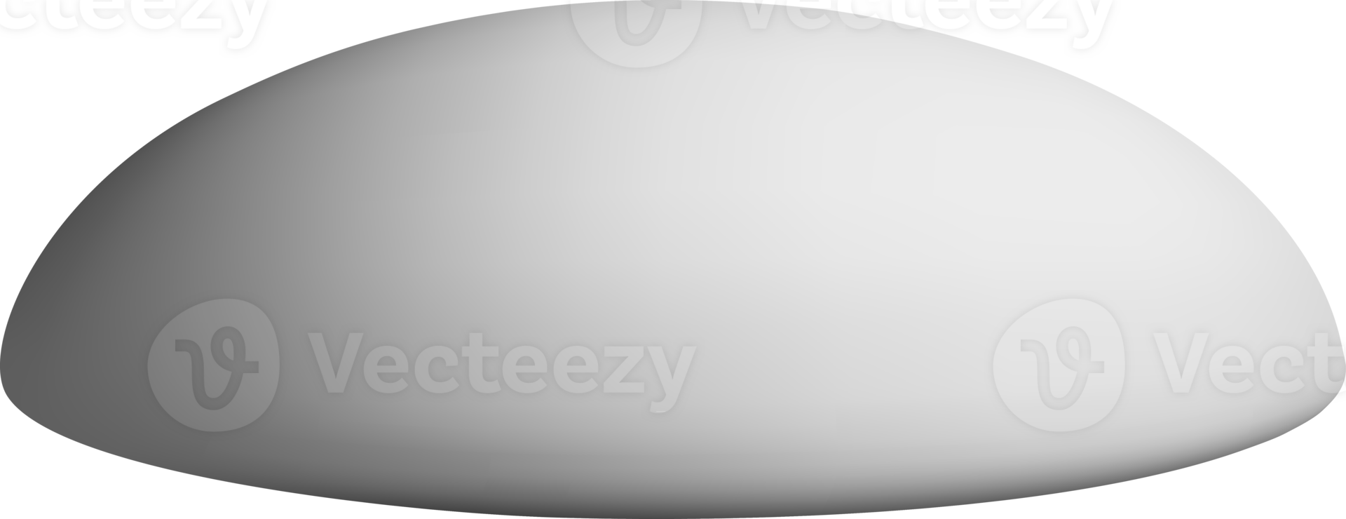 3D Abstract Smooth Surface with Soft Curves png