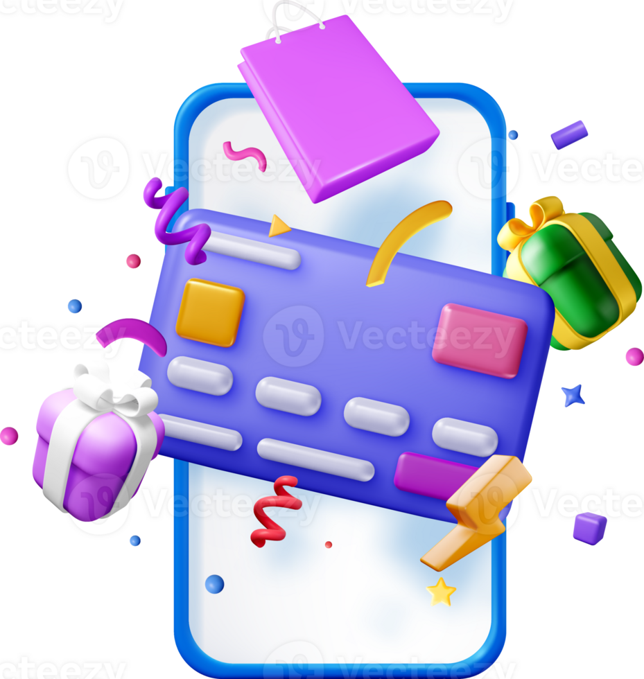 3D Shopping Experience with Virtual Items png