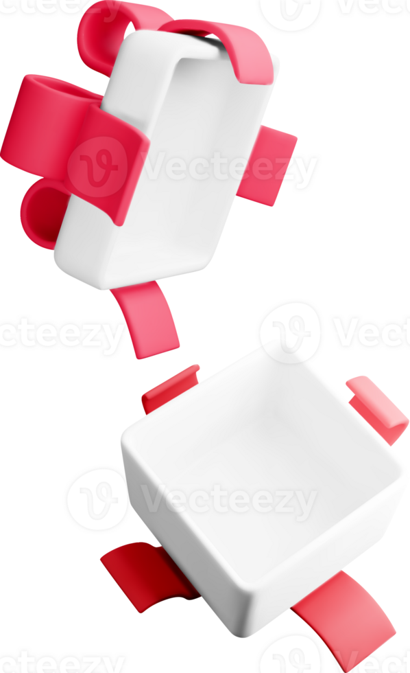 3D Creative Container with Playful Design png
