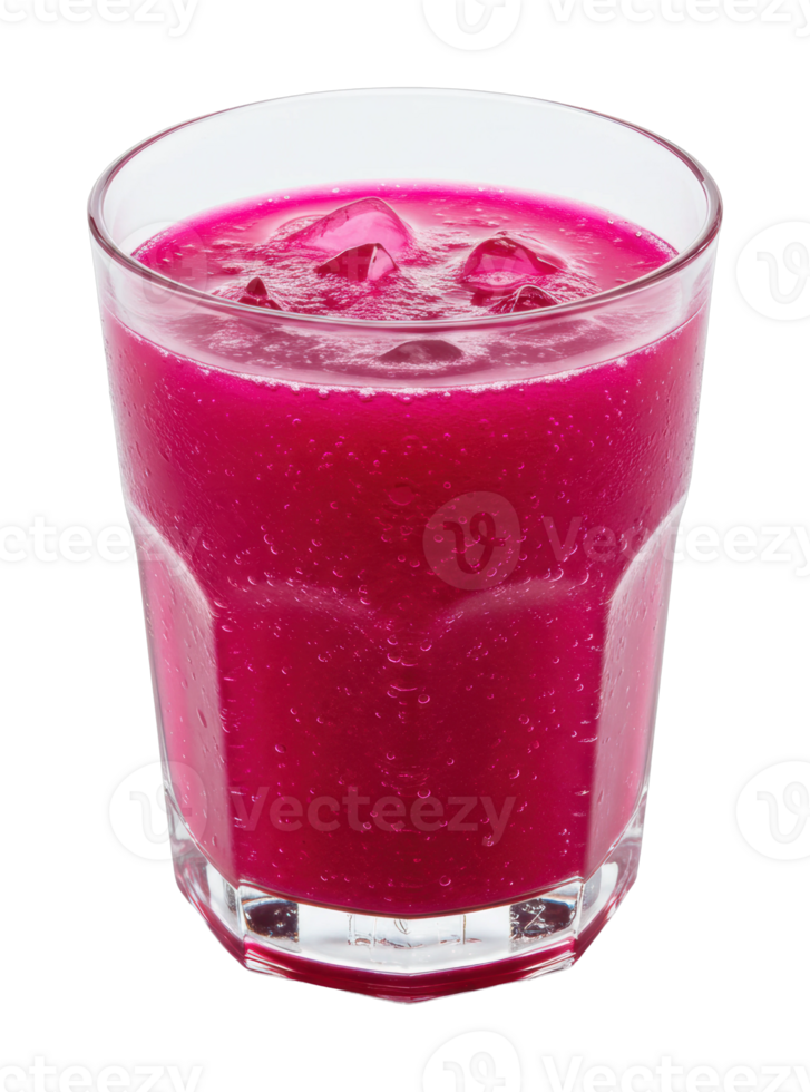 Refreshing pink beverage kitchen counter drink bright environment top view healthy concept png
