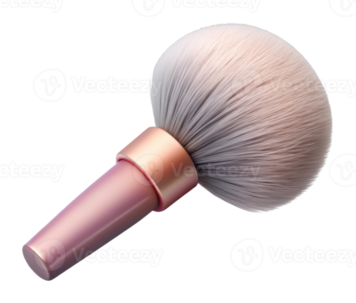 Applying makeup with a soft brush beauty studio product photography indoor close-up glamourous look png