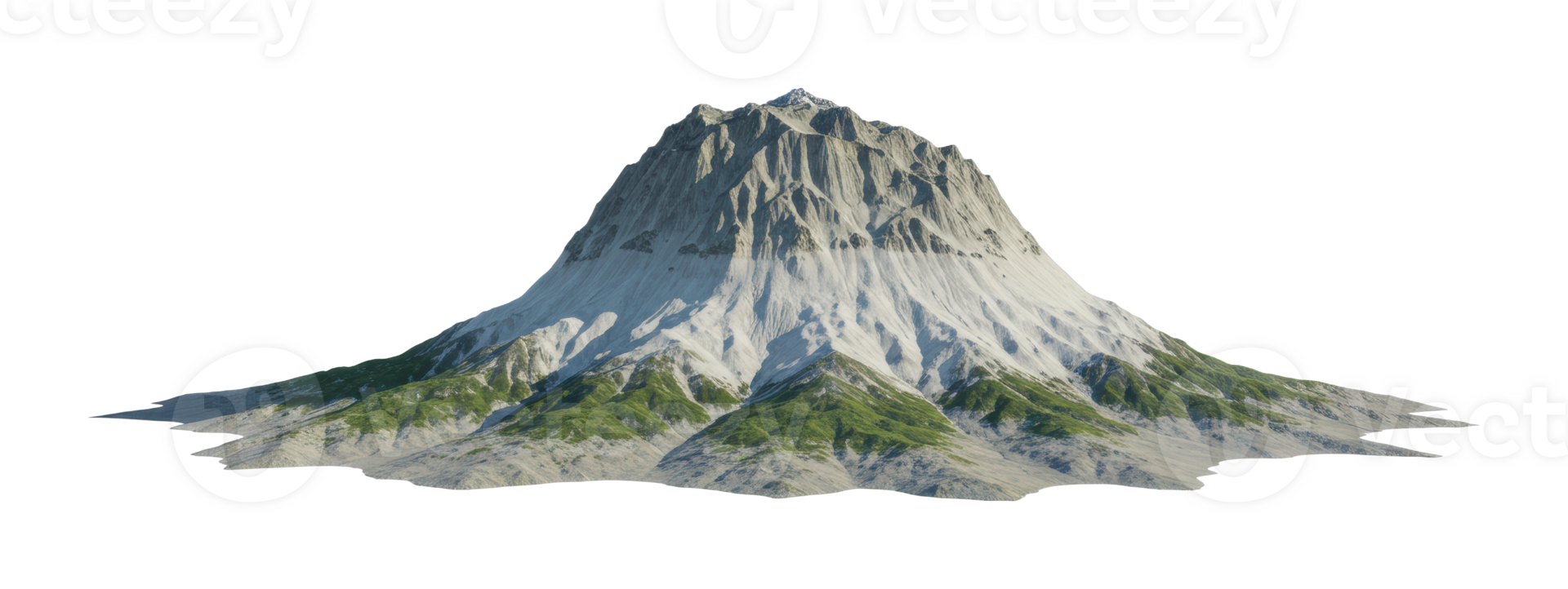 Exploring majestic mountain peaks nature's wonder 3d render outdoor environment aerial view png
