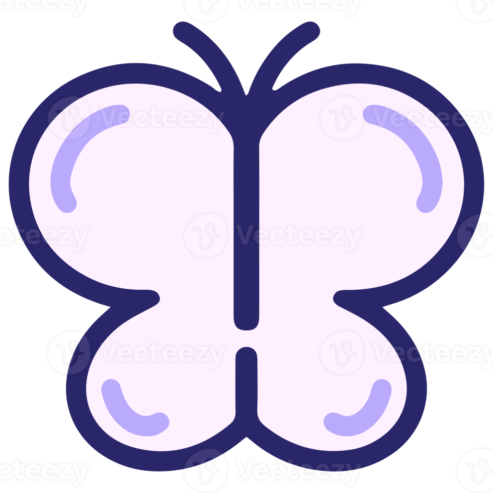 pink butterfly clip art on a transparent background png