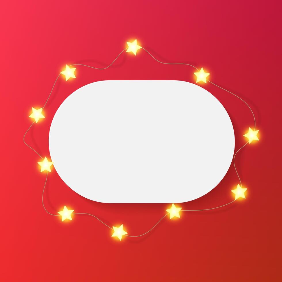 Star lights on colorful background vector