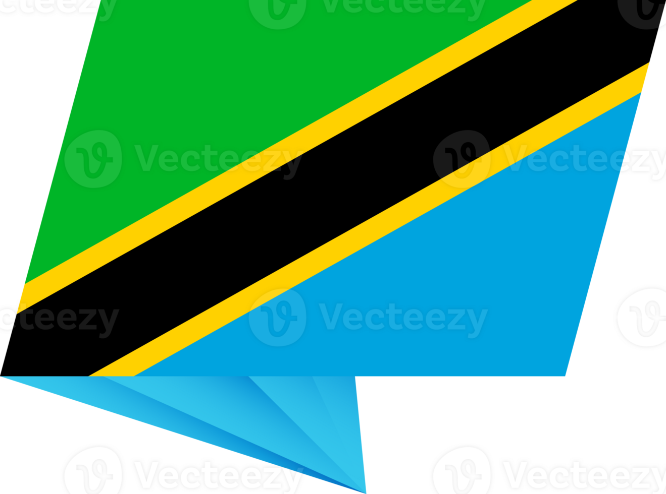 Tanzania pin flag png