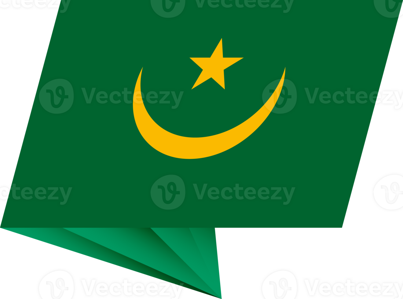 Mauritania pin flag png