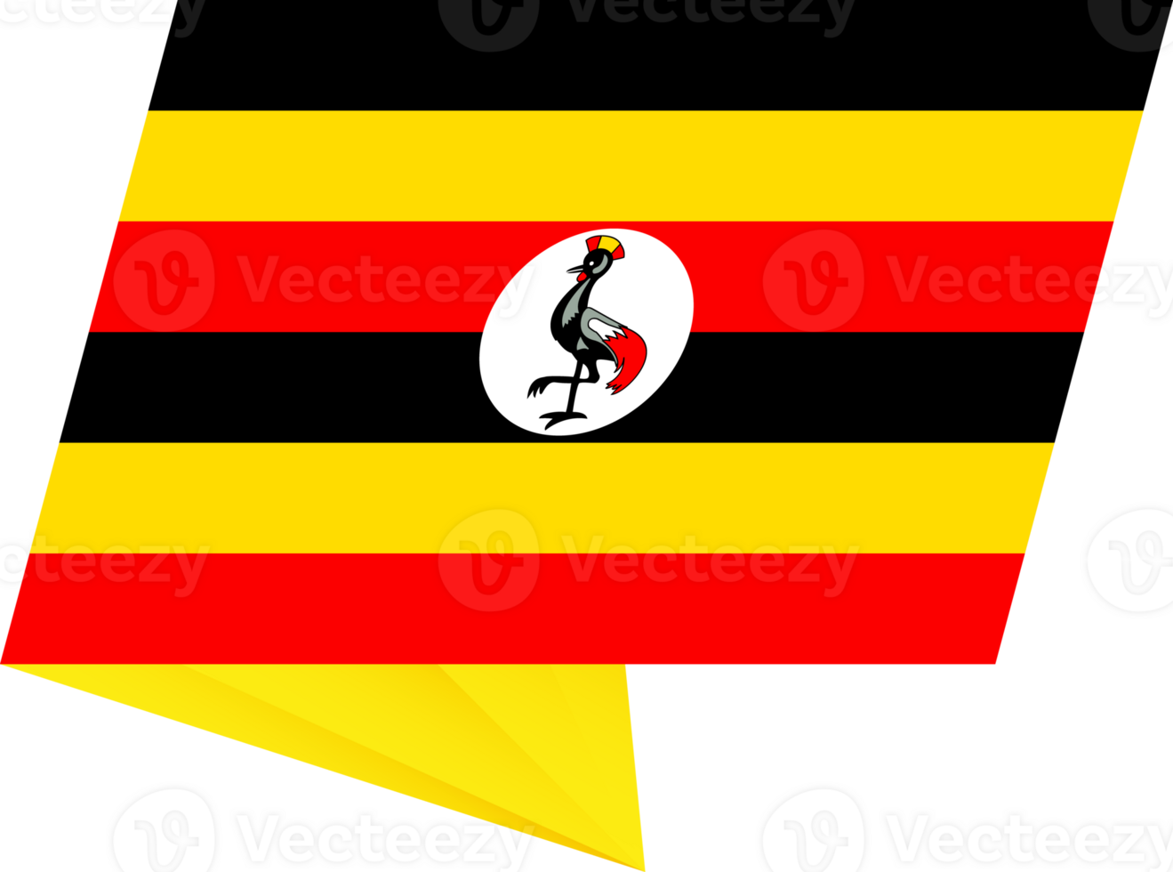 Uganda pin flag png