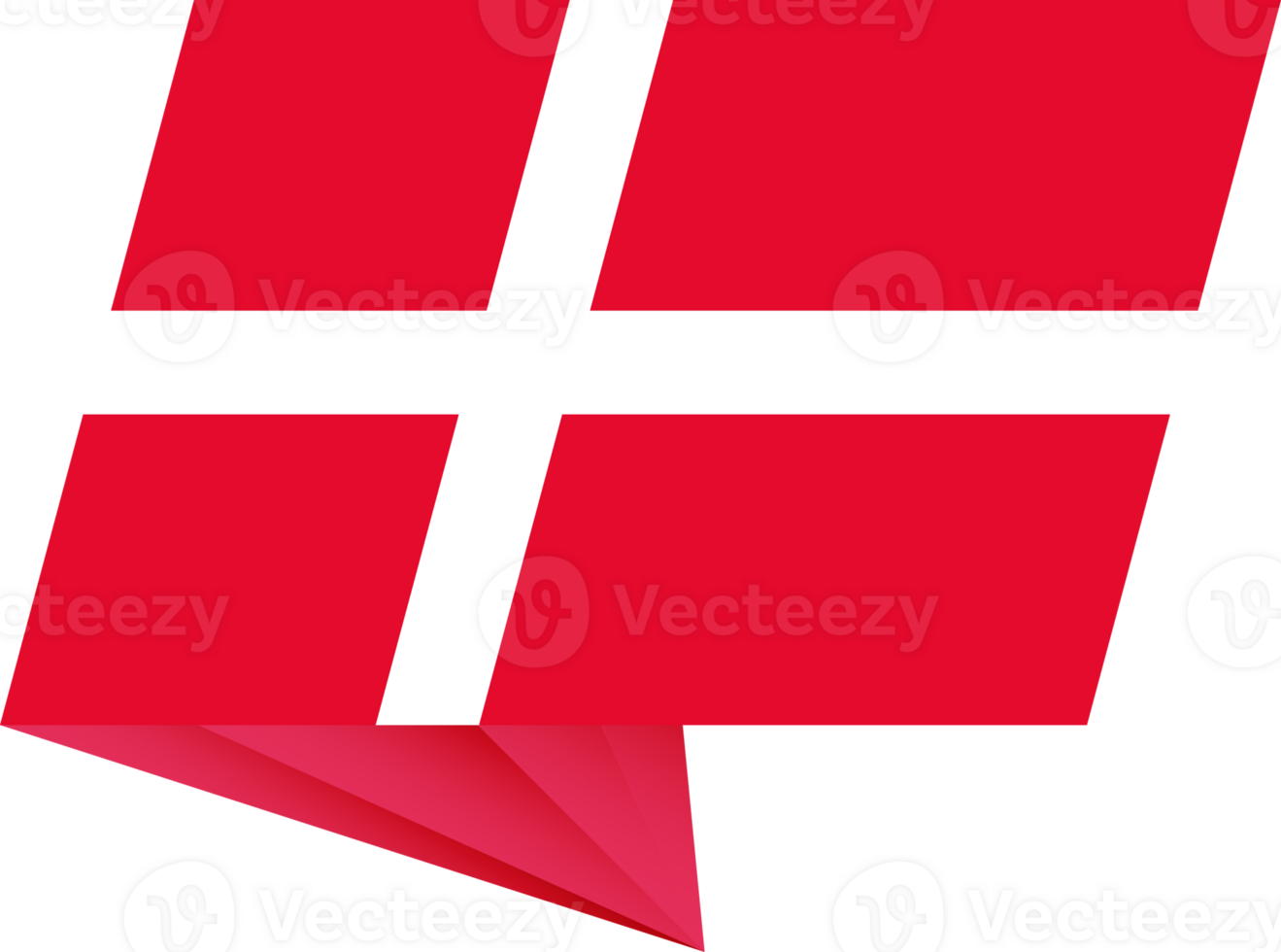 Denmark pin flag png