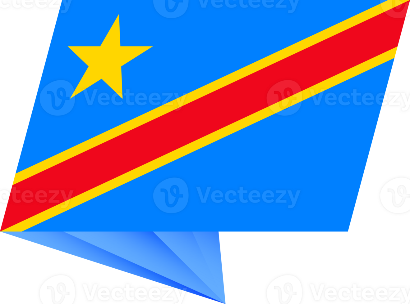 DR Congo pin flag png