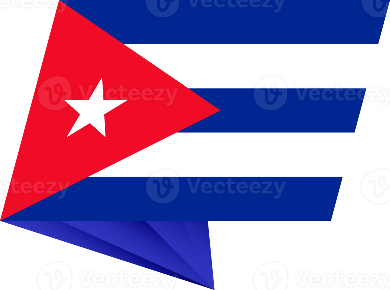 Cuba pin flag png