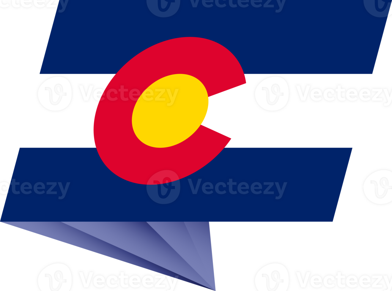 Colorado pin flag png