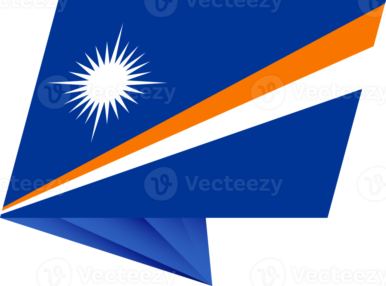 Marshall Islands pin flag png