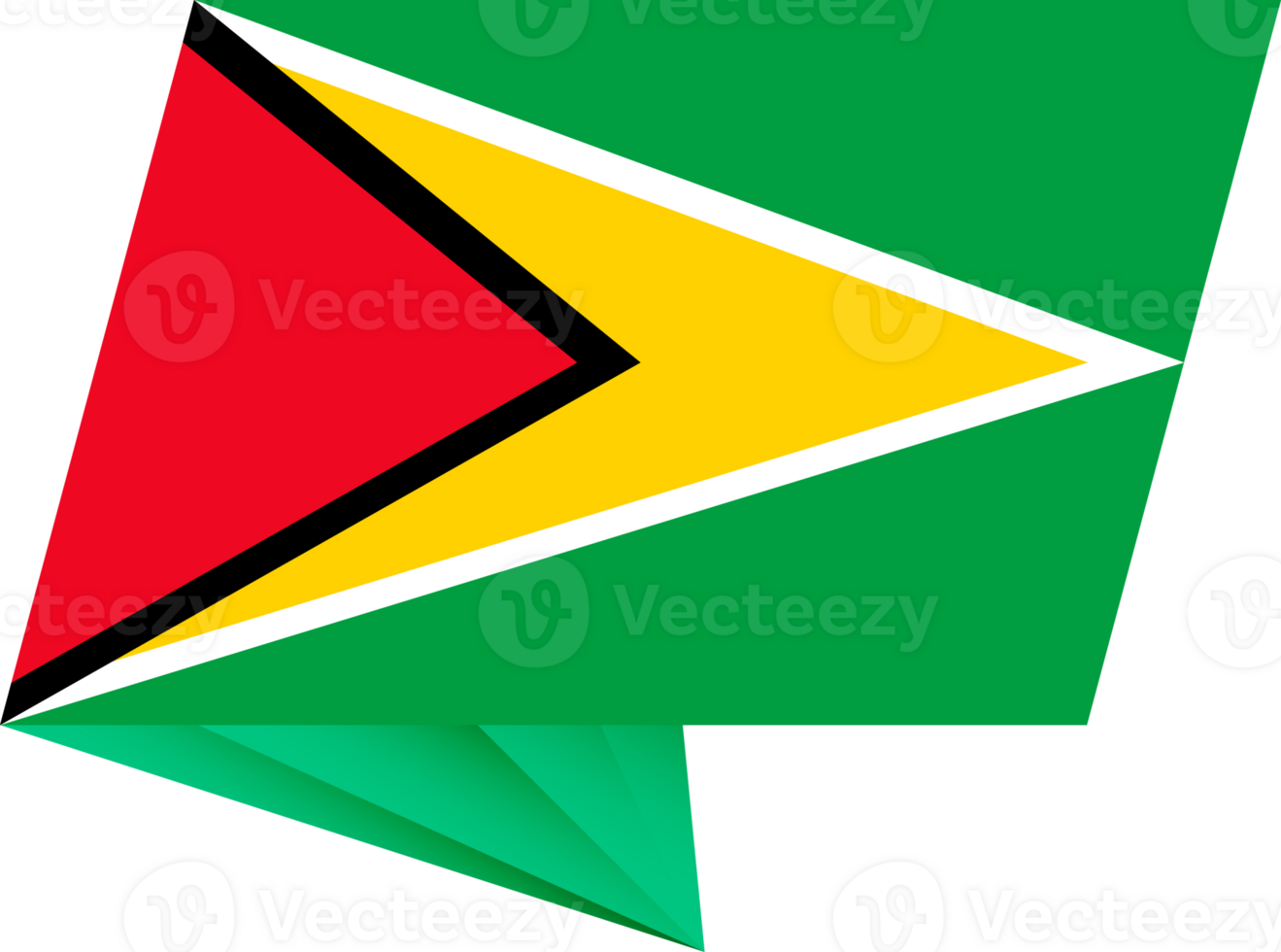 Guyana pin flag png