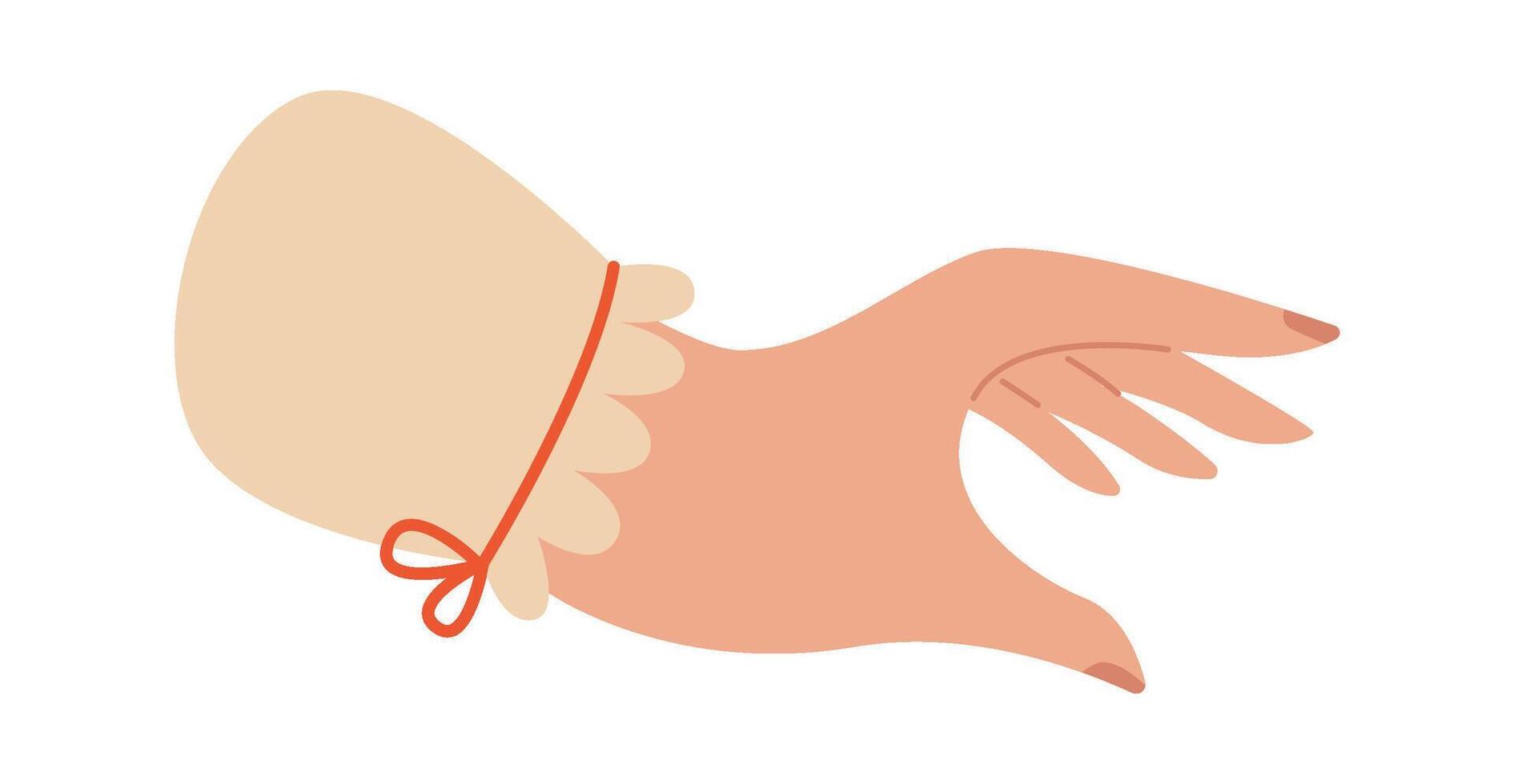 Showing egg on hand flat icon Illustration vector