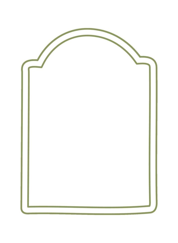Frame flat icon Traditional background for pictures Flat Illustration Icon vector
