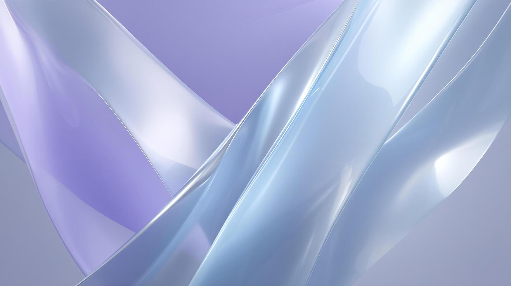 Elegant fluid curves creating a modern pastel abstract background design photo