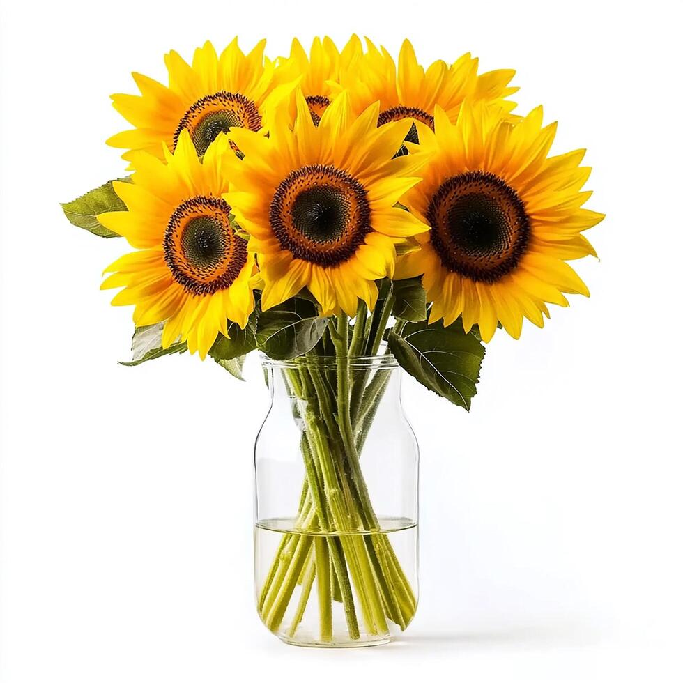 Stylized floral artwork for nature themes photo