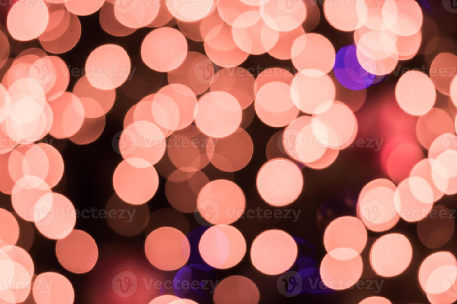 A blurry image of a bunch of lights photo