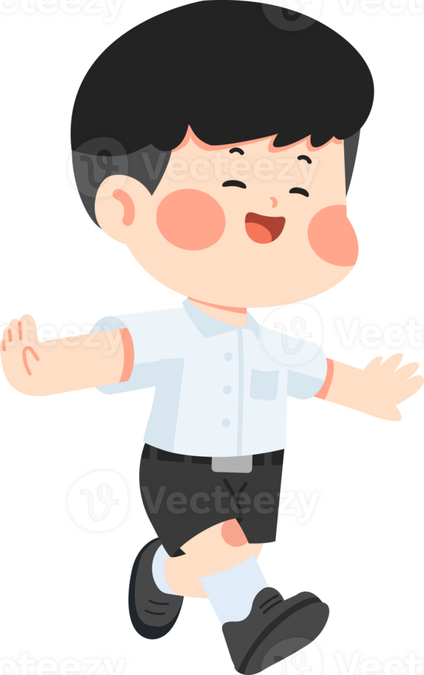 boy in a school uniform student png