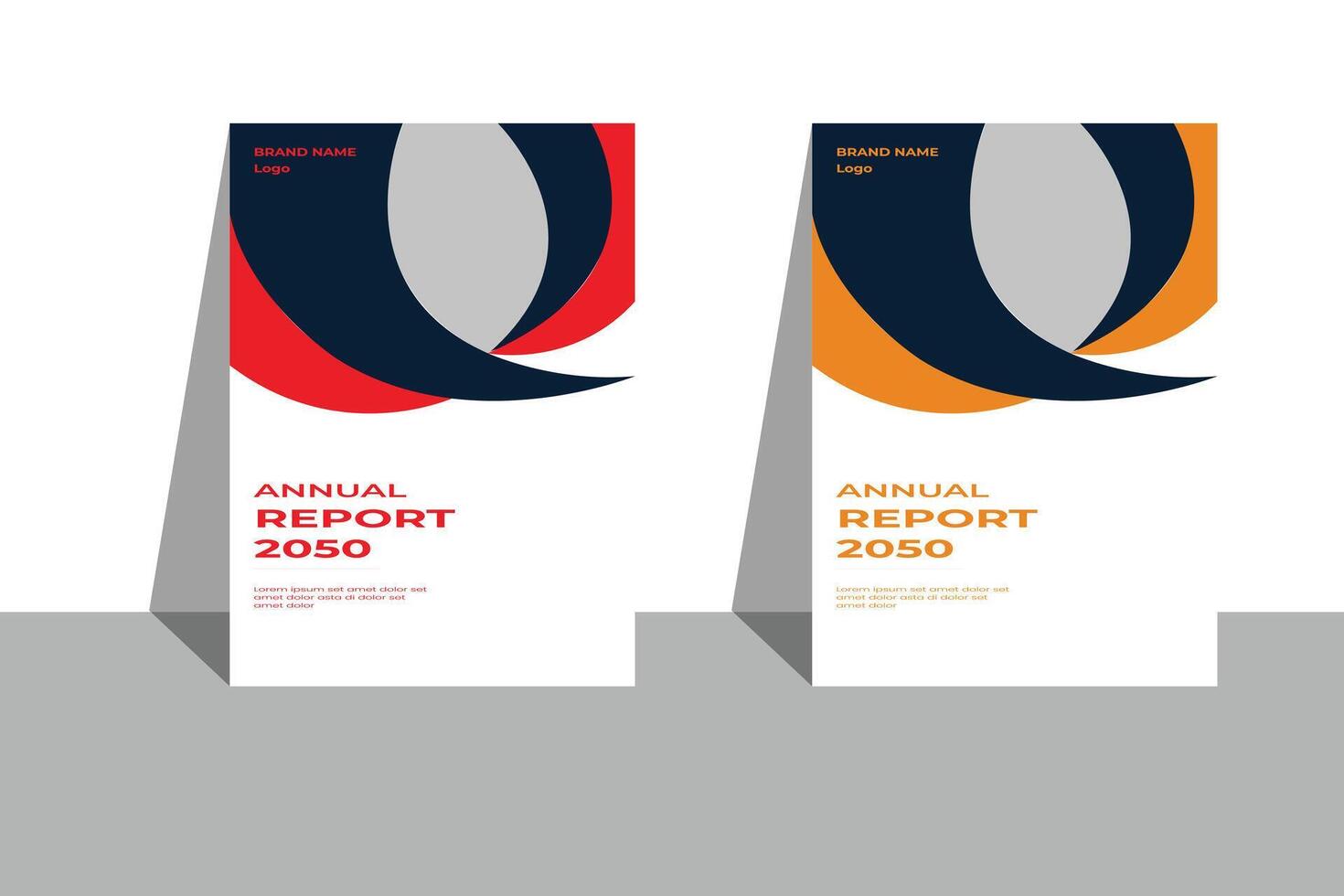 Brochure cover pages vector
