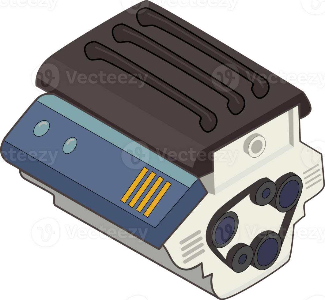Illustration of an Internal Combustion Engine png